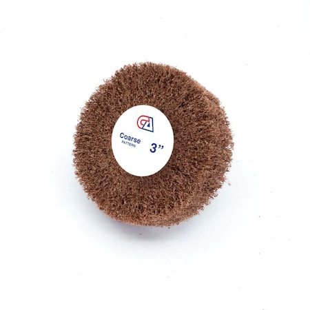 Continental Abrasives 3" x 1" x 1/4" Nonwoven Mounted Flap Wheel Coarse FW-NW31C